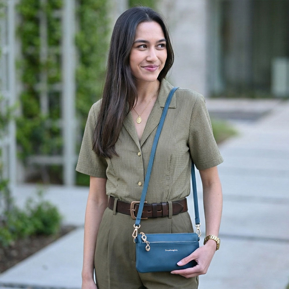 Bella RFID Crossbody Bag – Stylish Anti-Theft Purse for Women