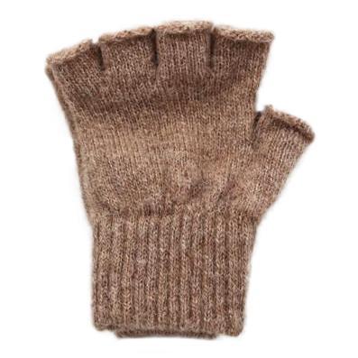 Alpaca Fingerless Gloves – Warm, Touchscreen-Friendly, USA-Made