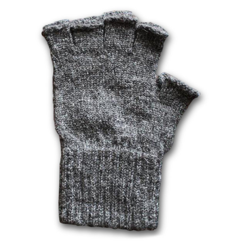 Alpaca Fingerless Gloves – Warm, Touchscreen-Friendly, USA-Made