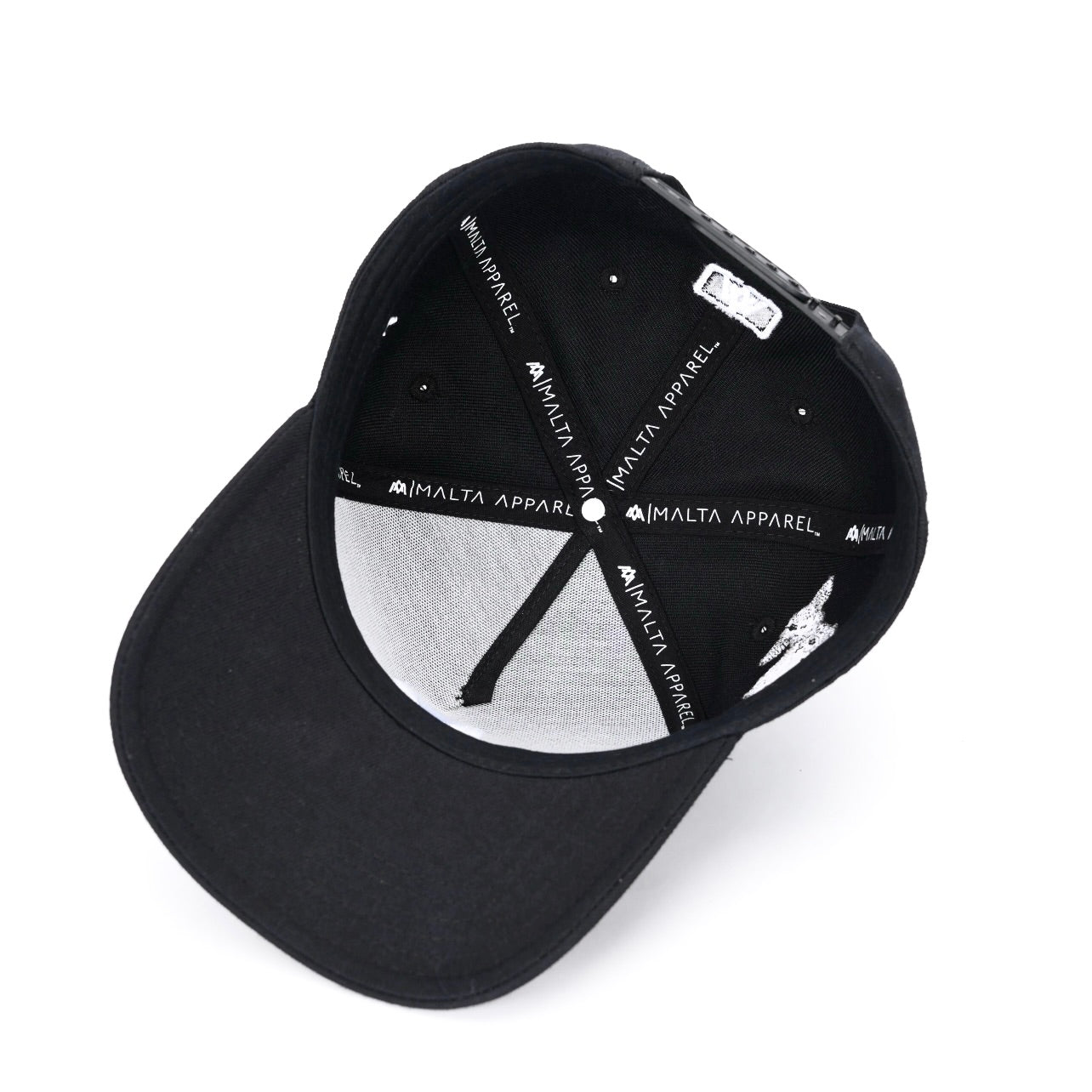 ‘7’ Wool-Blend Snapback — Black/White, 7 Collection