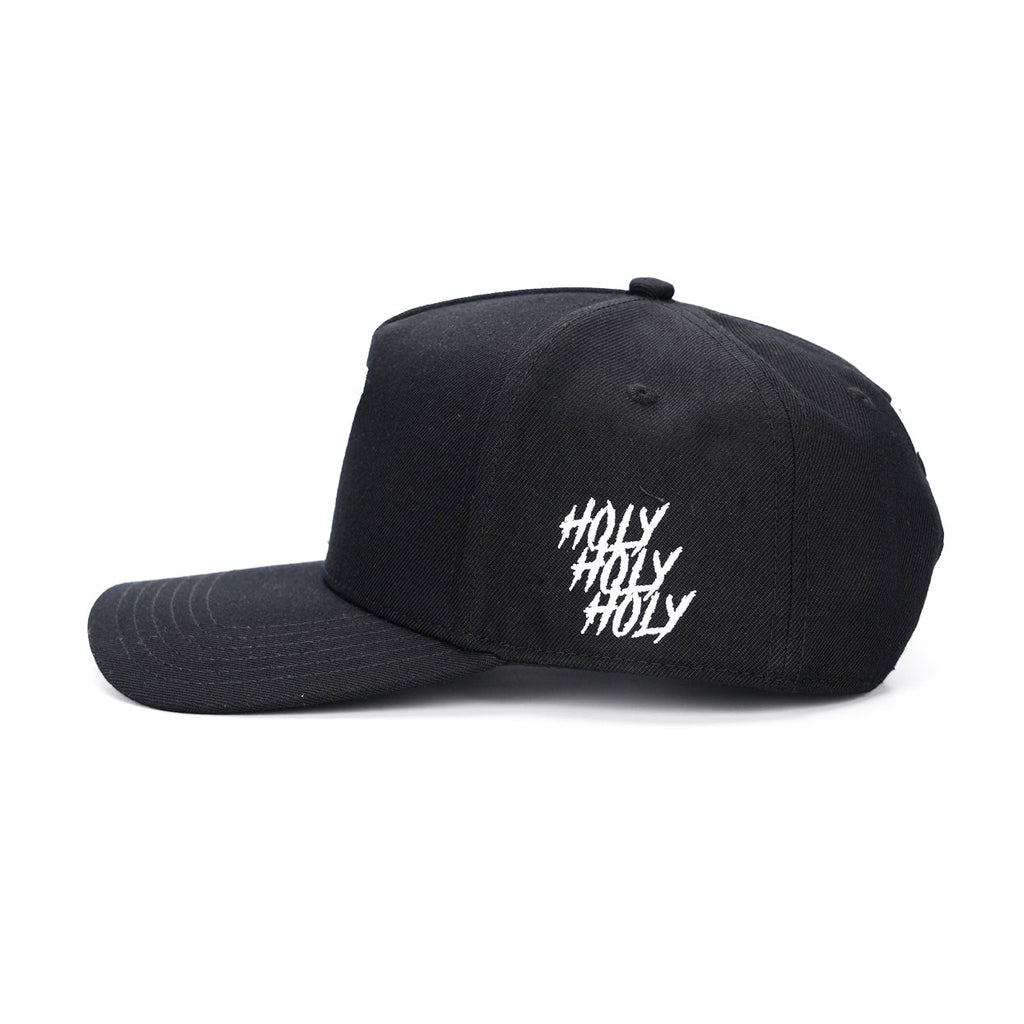 ‘7’ Wool-Blend Snapback — Black/White, 7 Collection