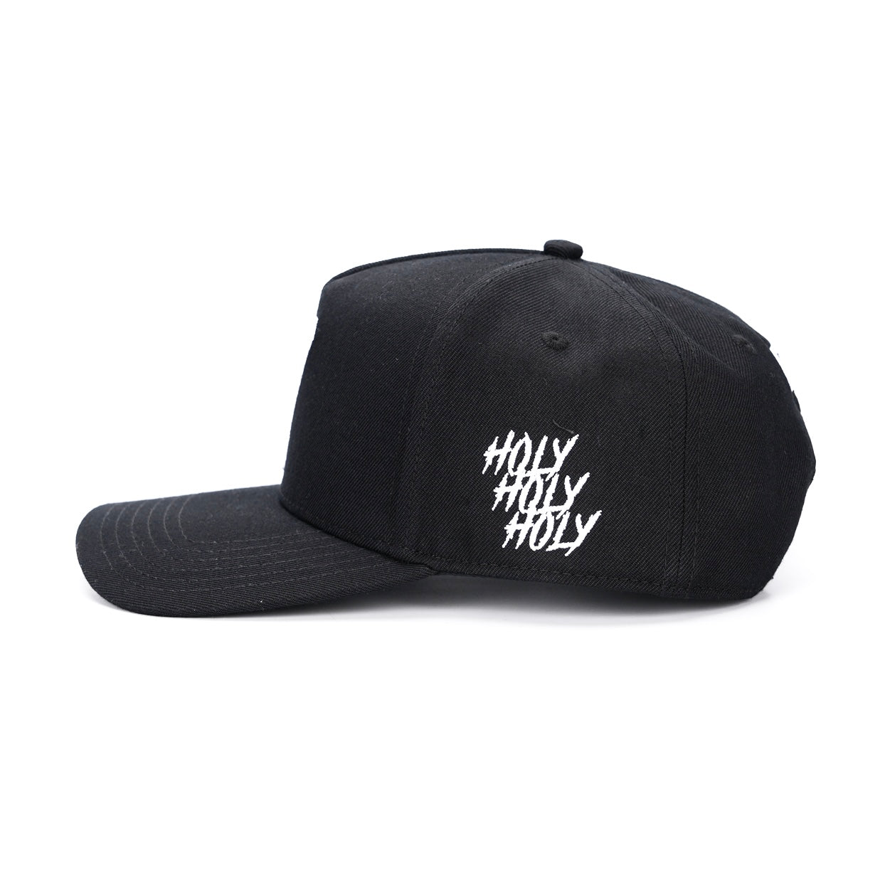 ‘7’ Wool-Blend Snapback — Black/White, 7 Collection